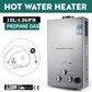18L Propane Gas Hot Water Heater Instant Boiler (Tankless)