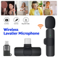 Wireless Lavalier Mini Mic: Audio/Video Recorder for Android & iOS