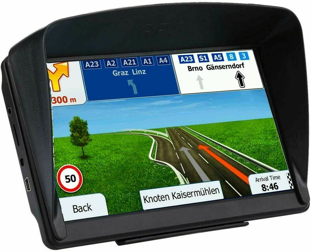 7" Maps GPS Navigation TouchScreen Maps USA