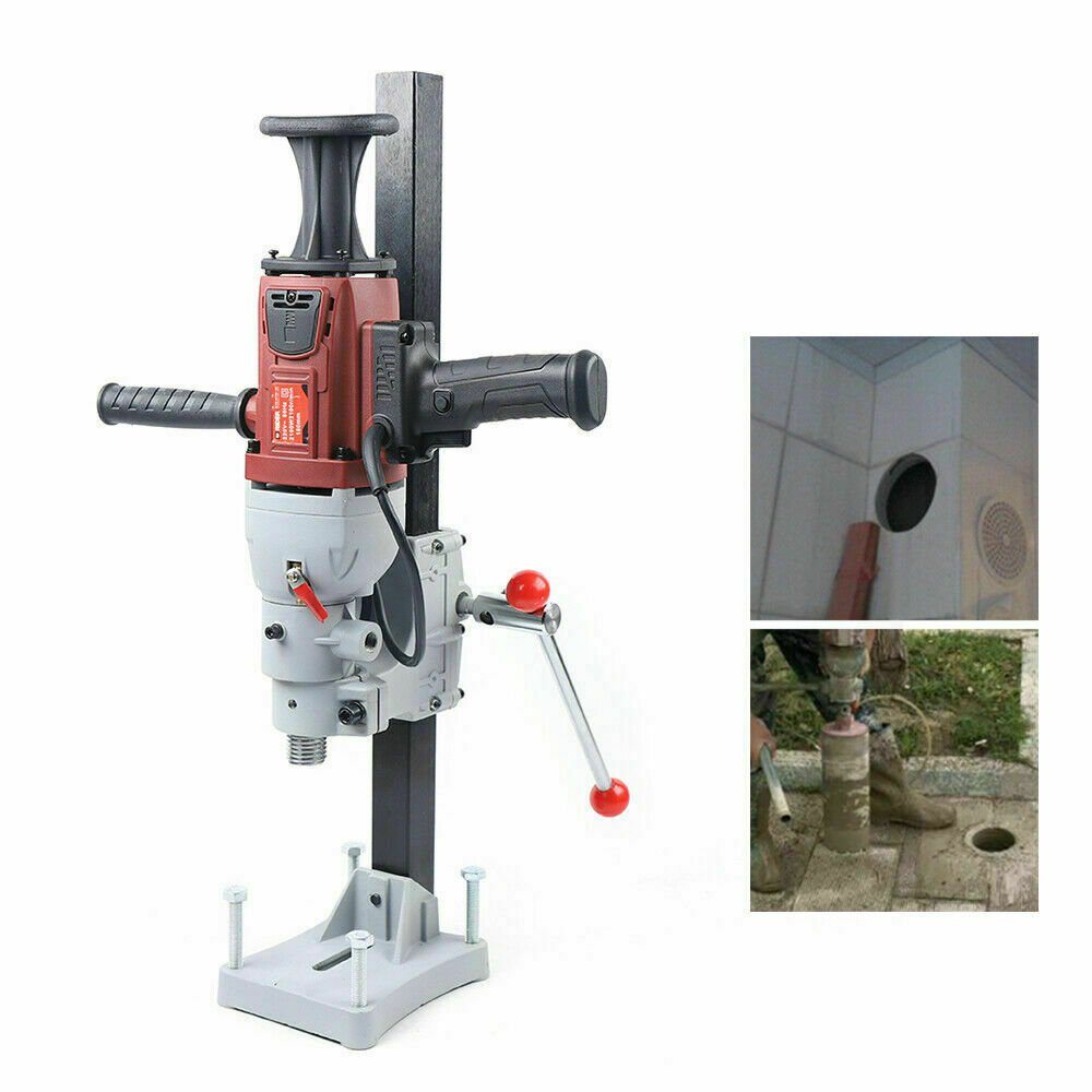 2200W Diamond Core Drill Concrete Drilling Machine Wet/Dry 180mm With Stand NEW