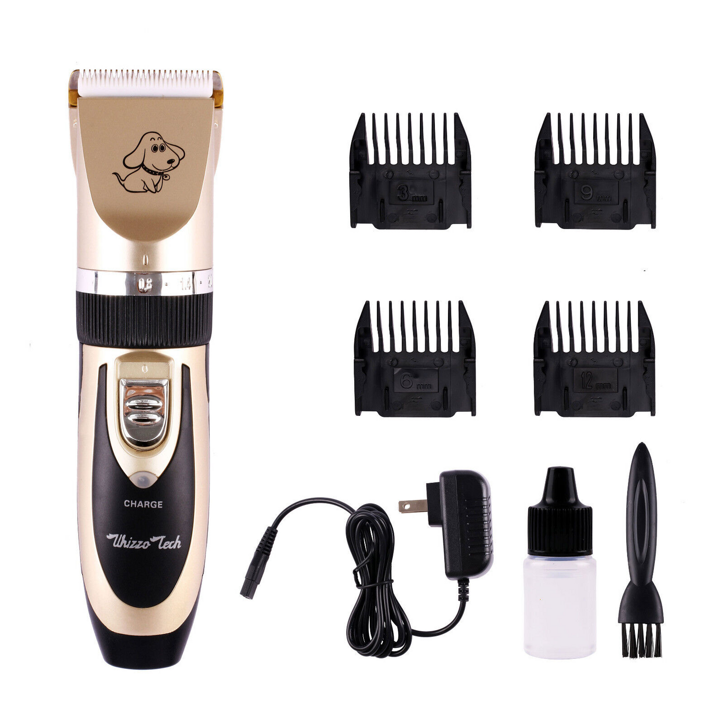 Professional Pet Clippers Hair Grooming Cordless Trimmer Shaver