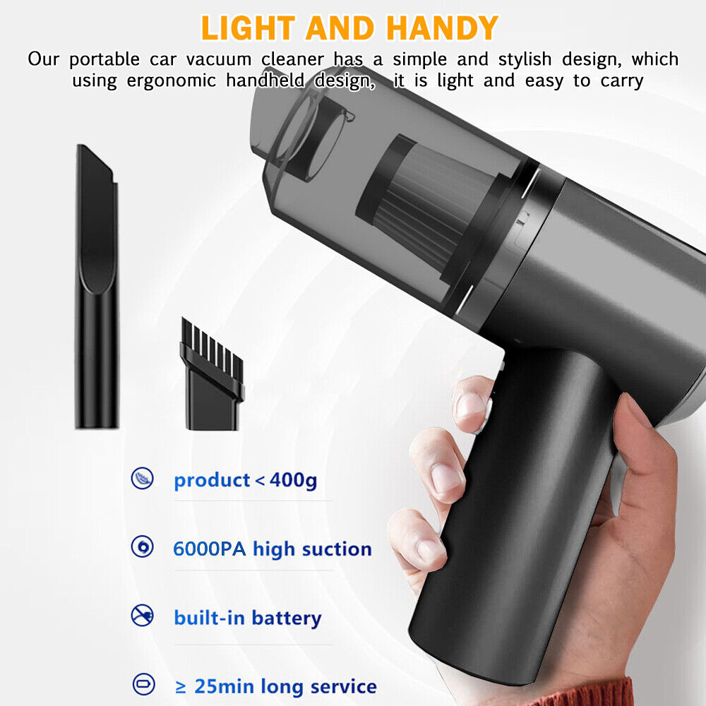 Mini Portable Vacuum Cleaner 120W