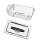 3.2L Commercial Ultrasonic Cleaner Industry Heated w/Timer Jewelry Ring Glasses