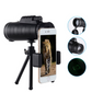 80x100 HD Monocular Telescope – Night Vision Zoom Scope with Phone Adapter & Tripod