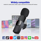 Wireless Lavalier Mini Mic: Audio/Video Recorder for Android & iOS