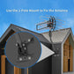 500+ Miles Outdoor TV Antenna Motorized Amplified HD TV 4k VHF/UHF 360°