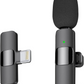 Wireless Lavalier Mini Mic: Audio/Video Recorder for Android & iOS