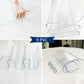 9 Strip Clear PVC Plastic Strip Curtain Door Hanging Rail Kit fIT Warehouse Mall