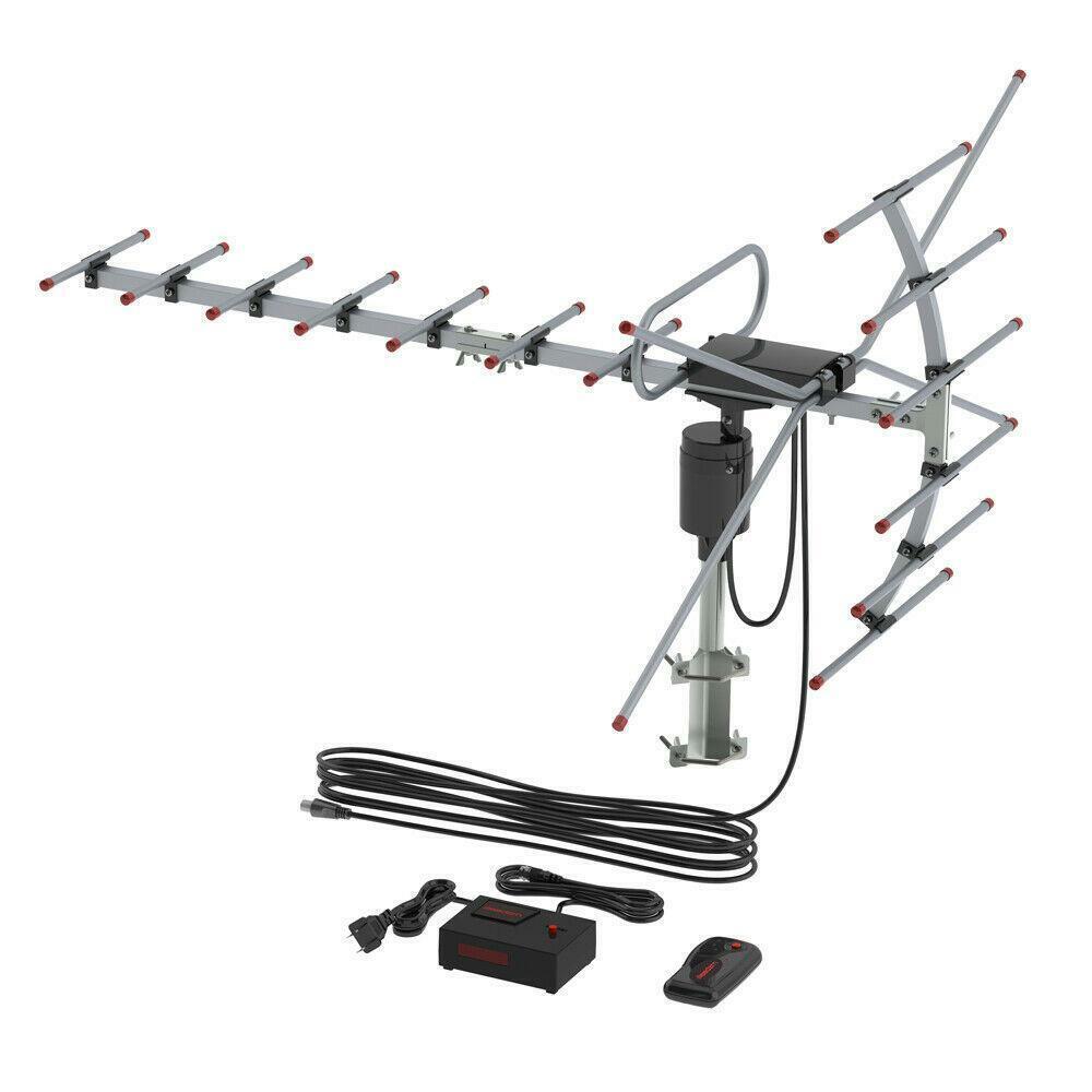 990 Miles uhd 4k outdoor Amplified Digital TV Antenna Long Range VHF UHF