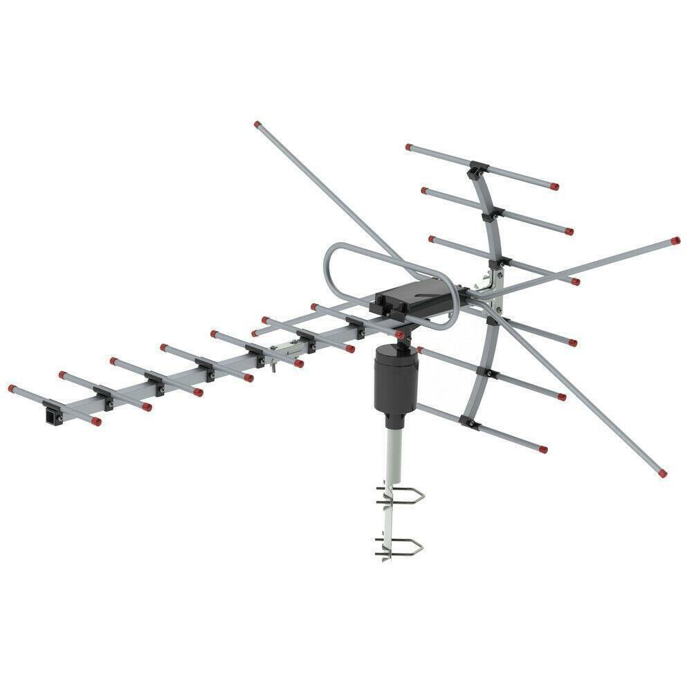 990 Miles uhd 4k outdoor Amplified Digital TV Antenna Long Range VHF UHF