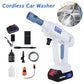 Battery Portable Cordless Car High Pressure Washer Jet Water Wash Cleaner Gun