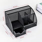 Desk Organizer Pen Holder Table Storage Desktop Office Supplies W/6 Components