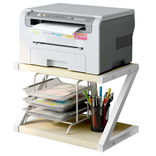 Desktop Shelf Printer Stand Office Home Work Space Organizer School Supplies New