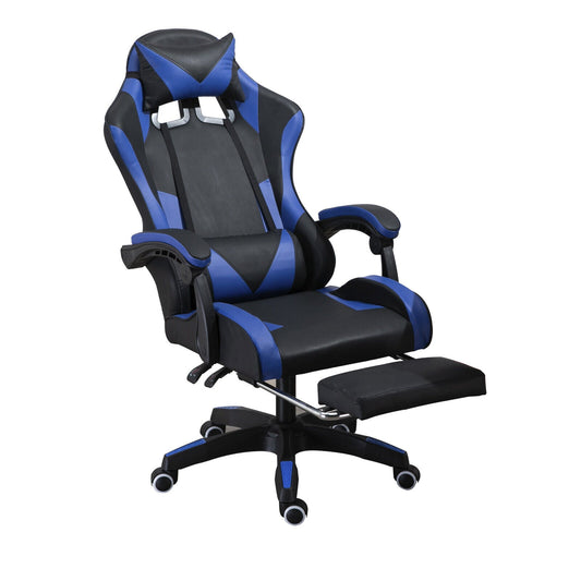Ergonomic Gaming Chair Computer Racing Recliner Office Swivel Chair w/ Footrest