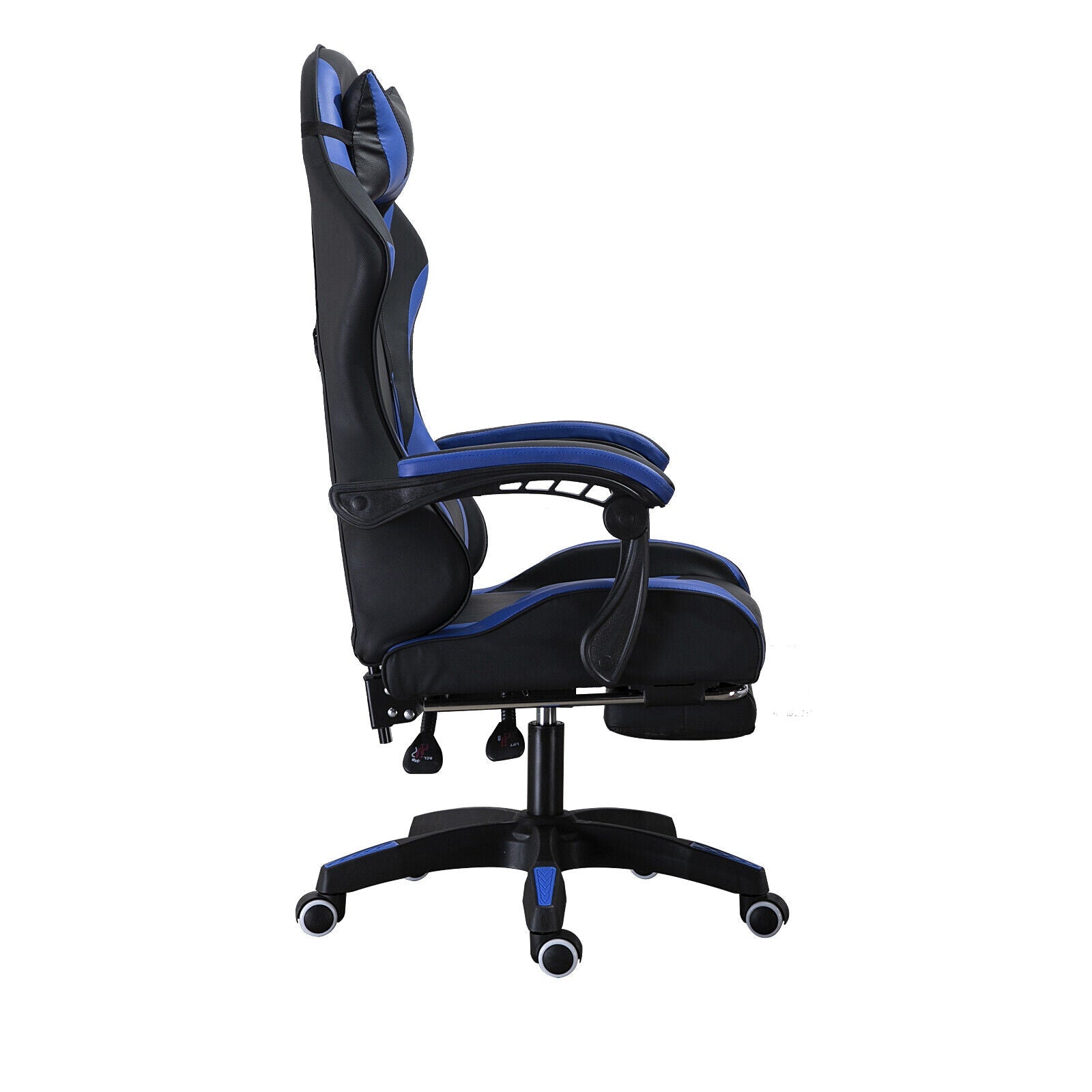 Ergonomic Gaming Chair Computer Racing Recliner Office Swivel Chair w/ Footrest