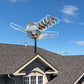 900+ Miles 4k Outdoor Amplified Digital Antenna WITH 360 Rotor HD TV UHF VHF FM