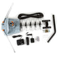 900+ Miles 4k Outdoor Amplified Digital Antenna WITH 360 Rotor HD TV UHF VHF FM