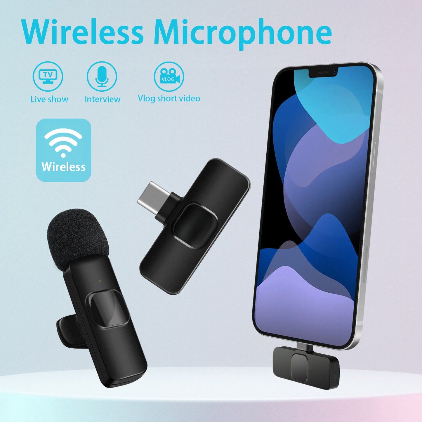 ASMR Professional Microphone for Android and IOS Smart Phones