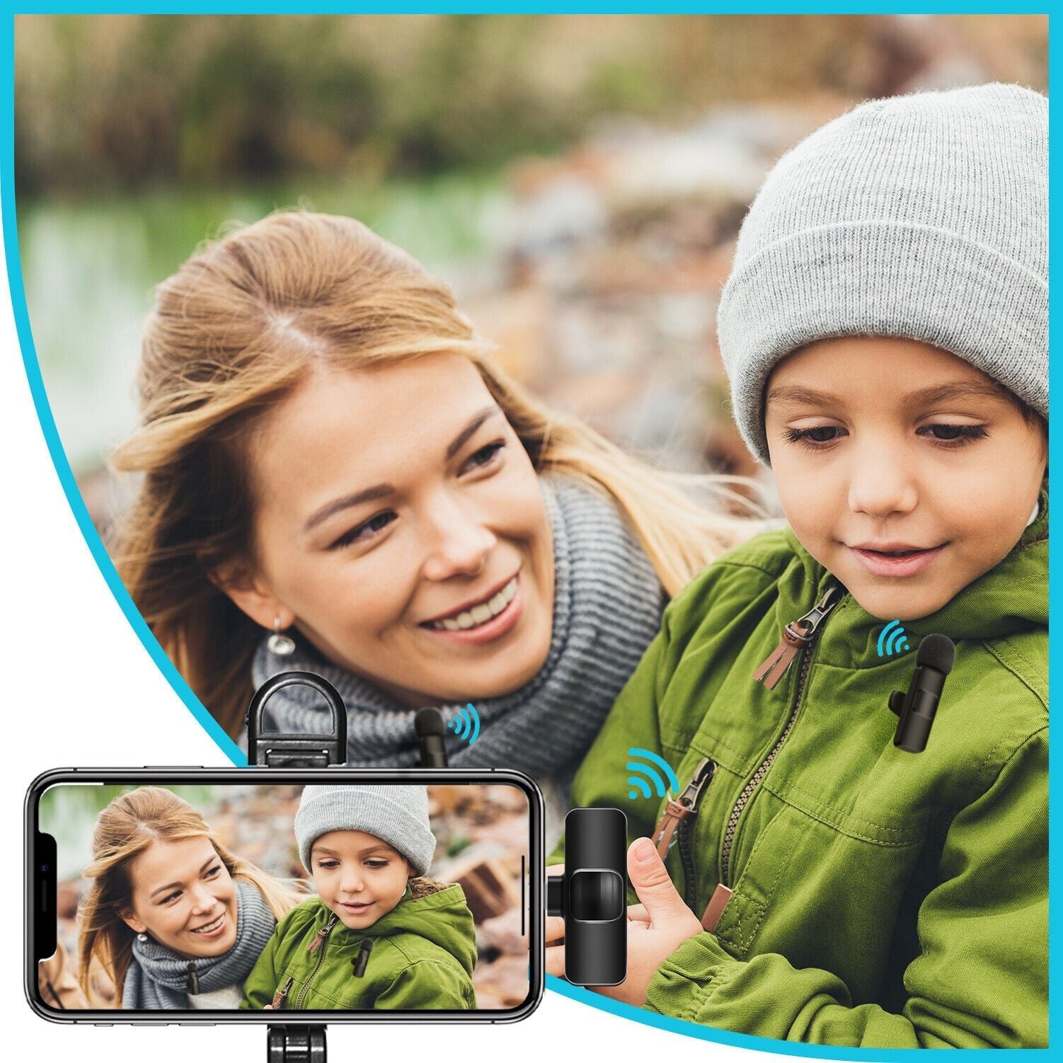 ASMR Professional Microphone for Android and IOS Smart Phones