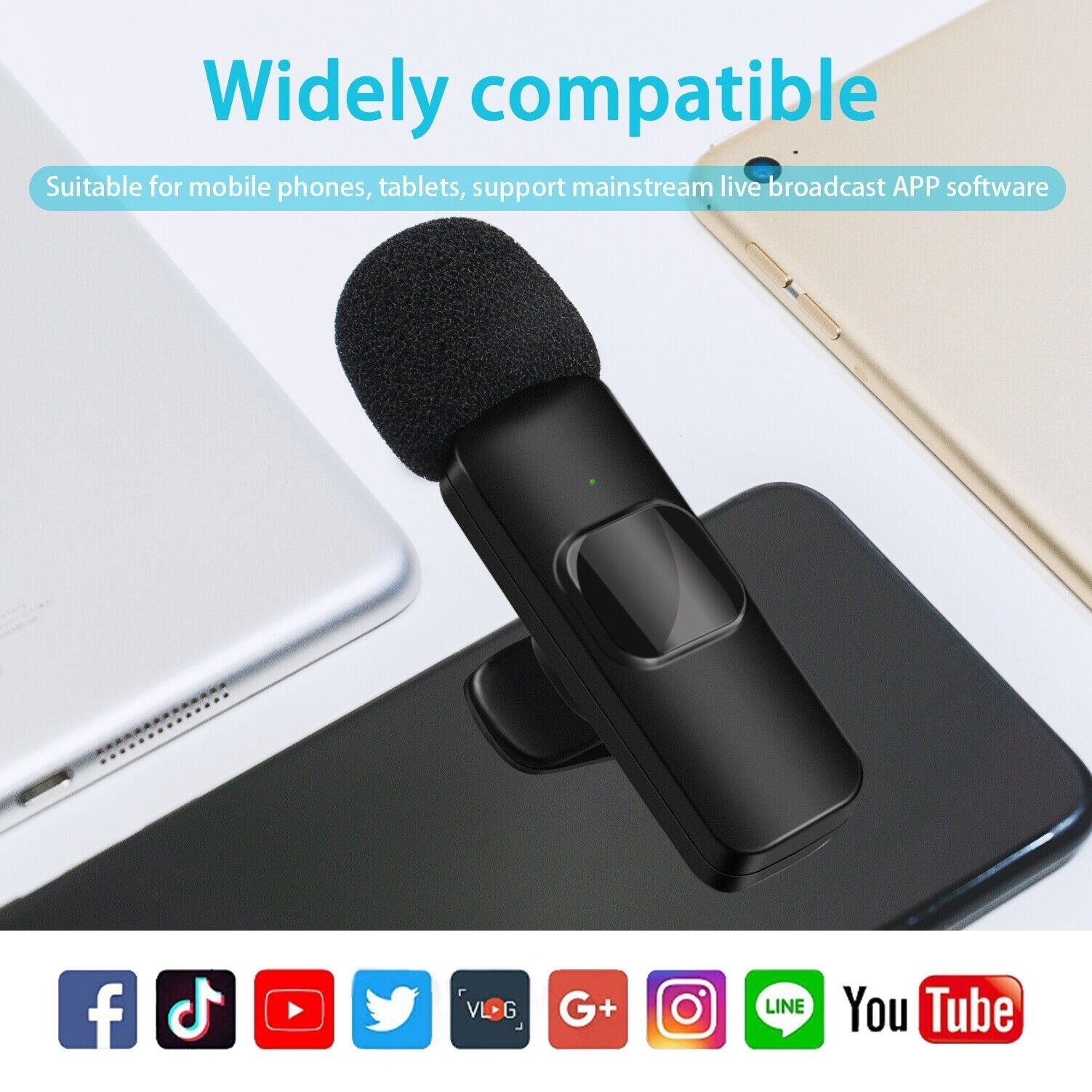 ASMR Professional Microphone for Android and IOS Smart Phones
