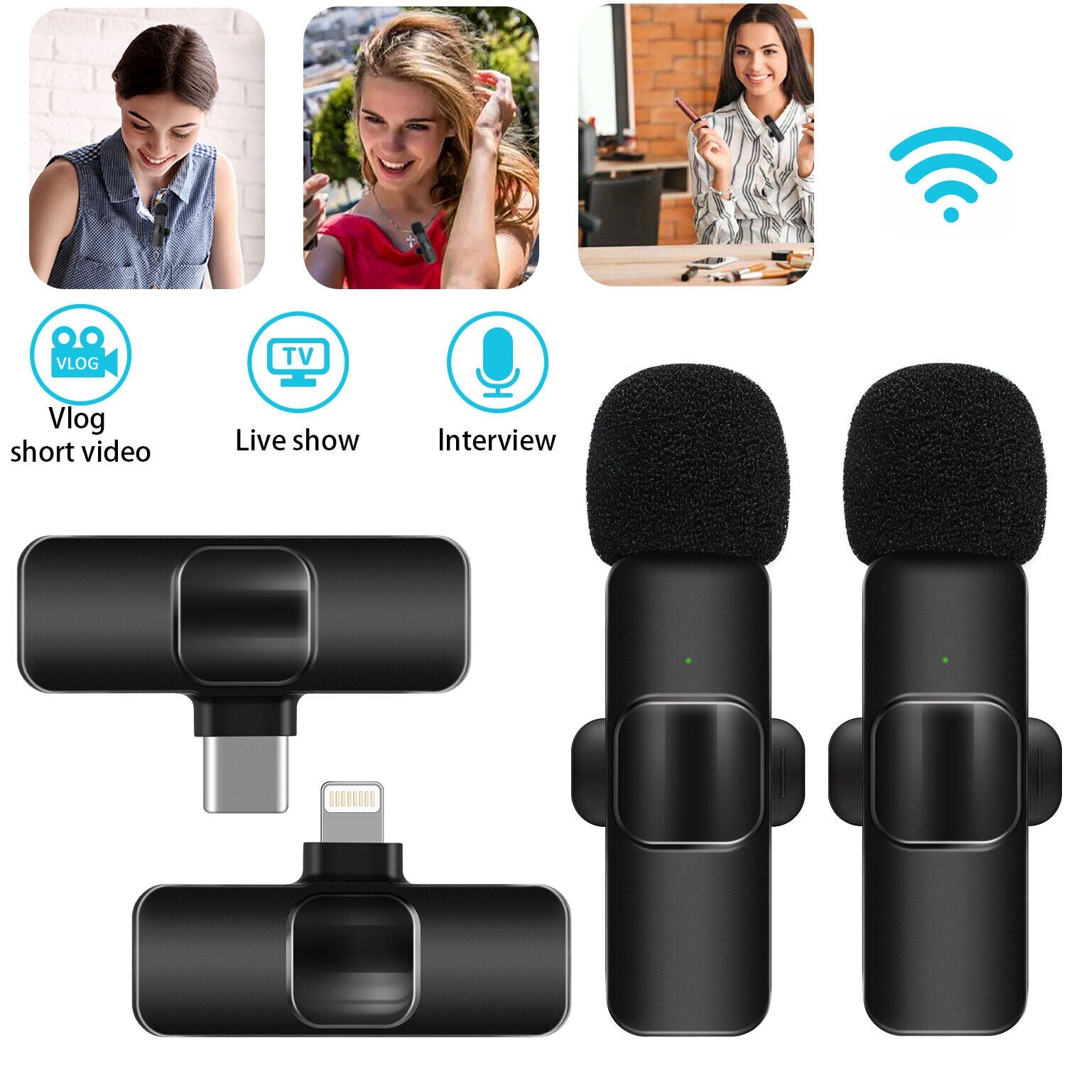 ASMR Professional Microphone for Android and IOS Smart Phones