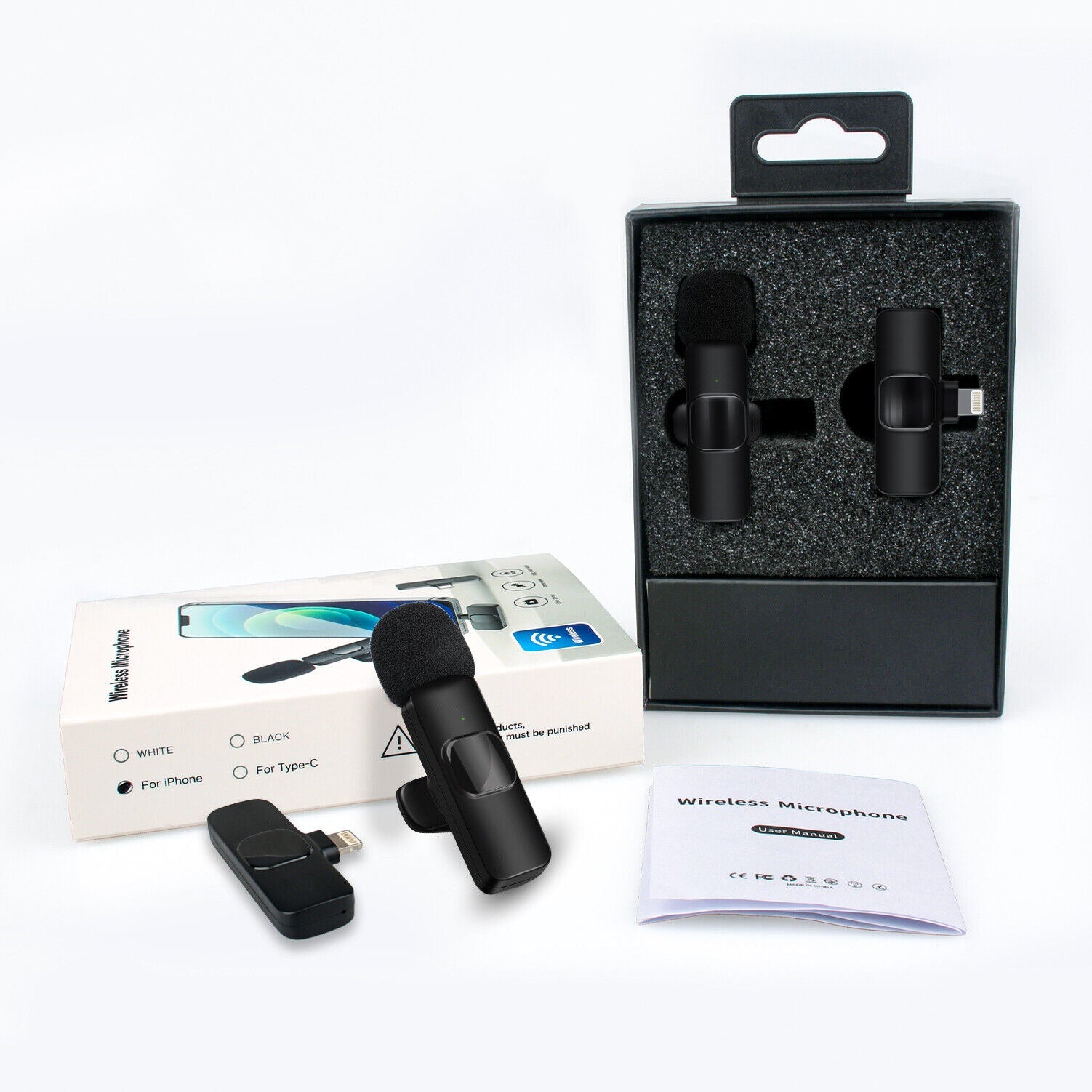 ASMR Professional Microphone for Android and IOS Smart Phones