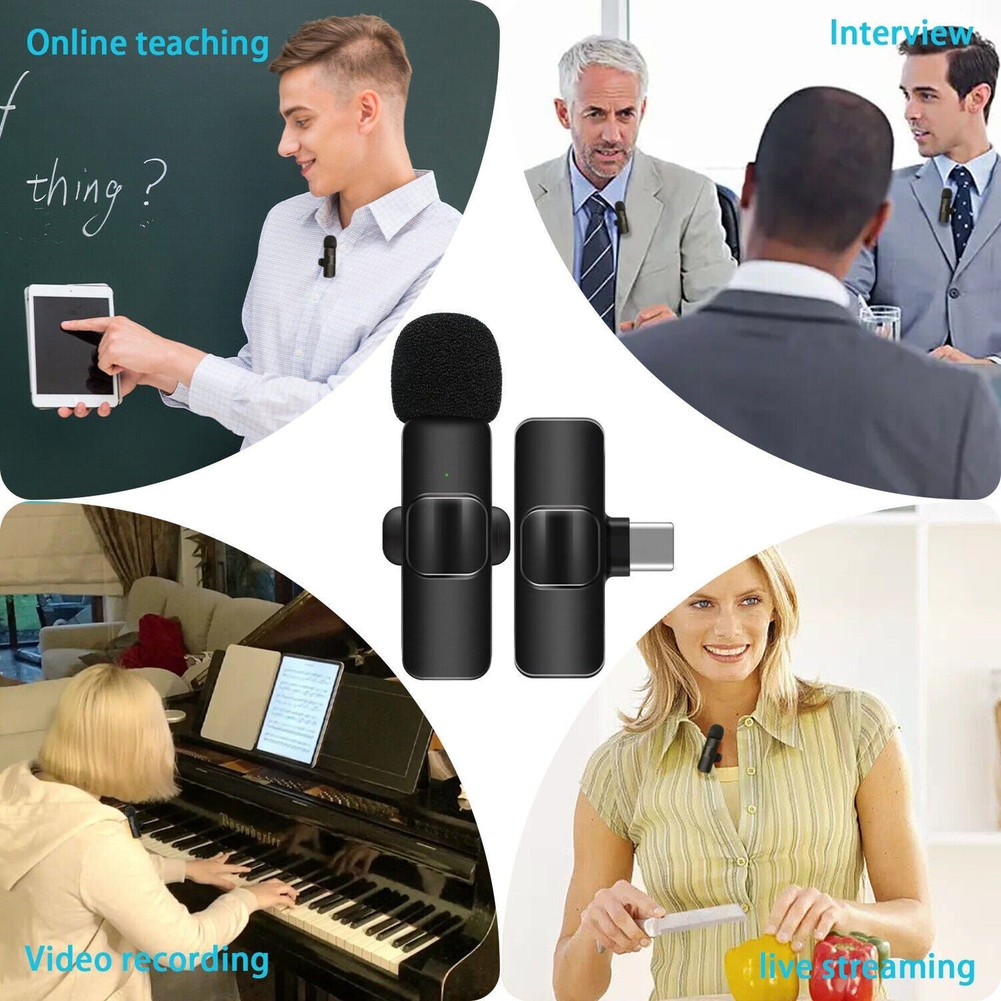 ASMR Professional Microphone for Android and IOS Smart Phones