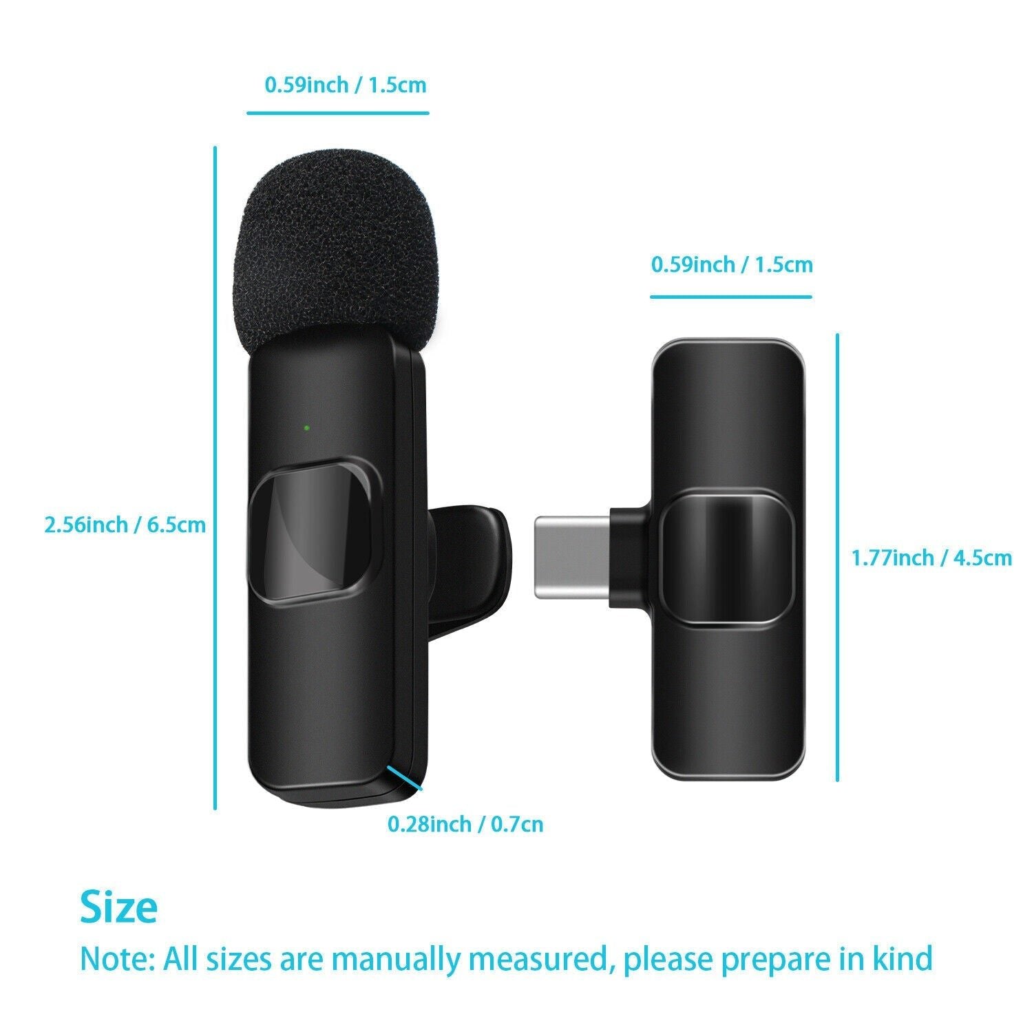 ASMR Professional Microphone for Android and IOS Smart Phones