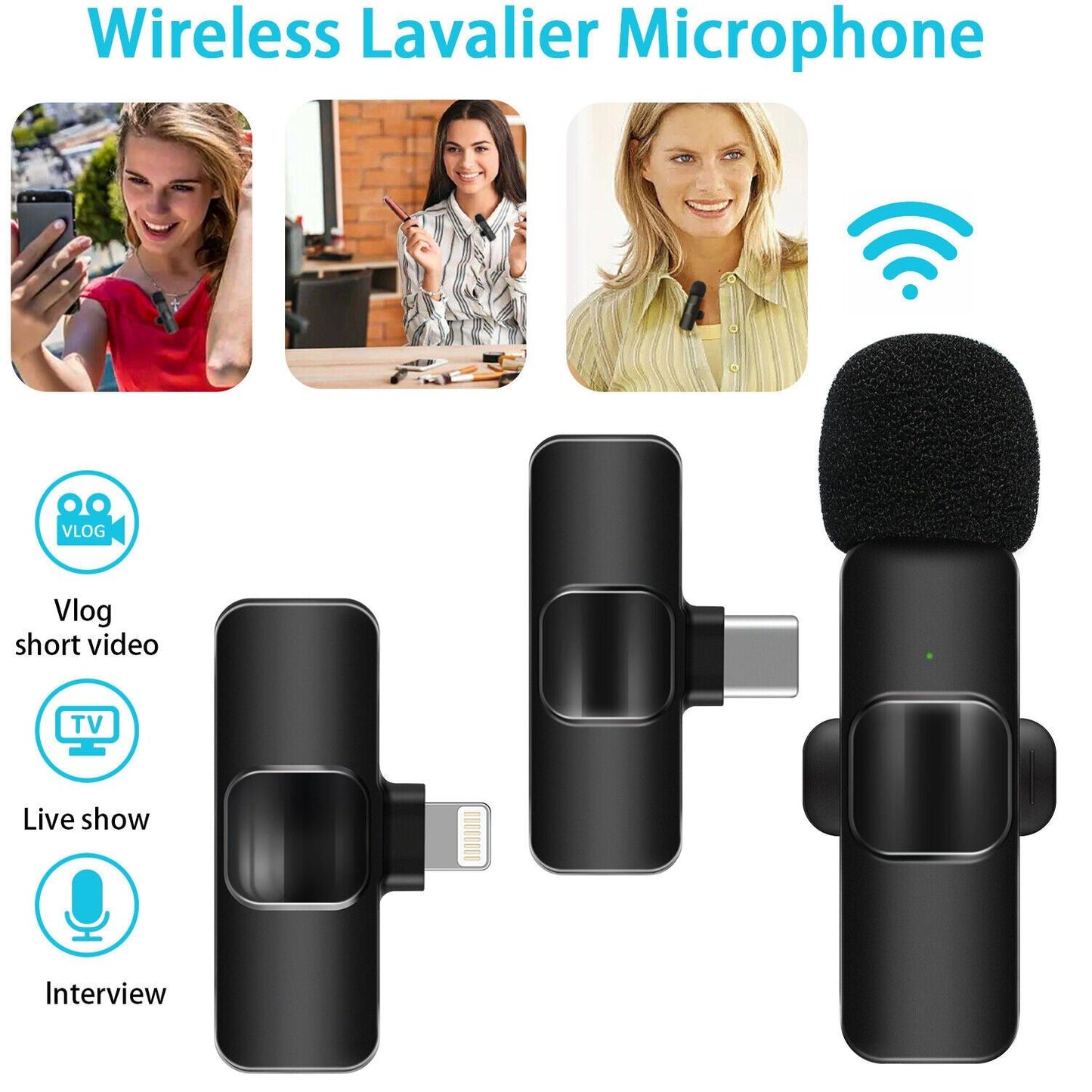 ASMR Professional Microphone for Android and IOS Smart Phones