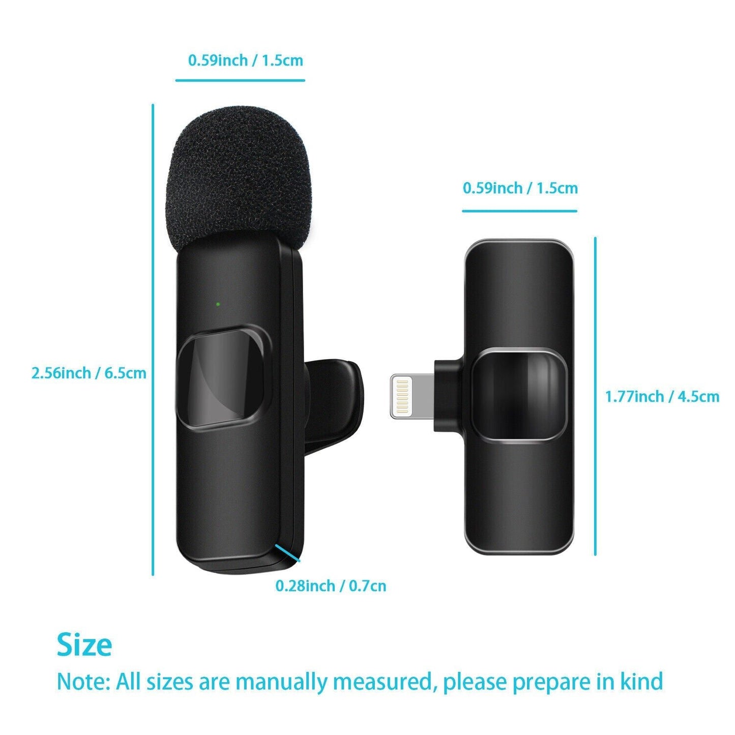 ASMR Professional Microphone for Android and IOS Smart Phones