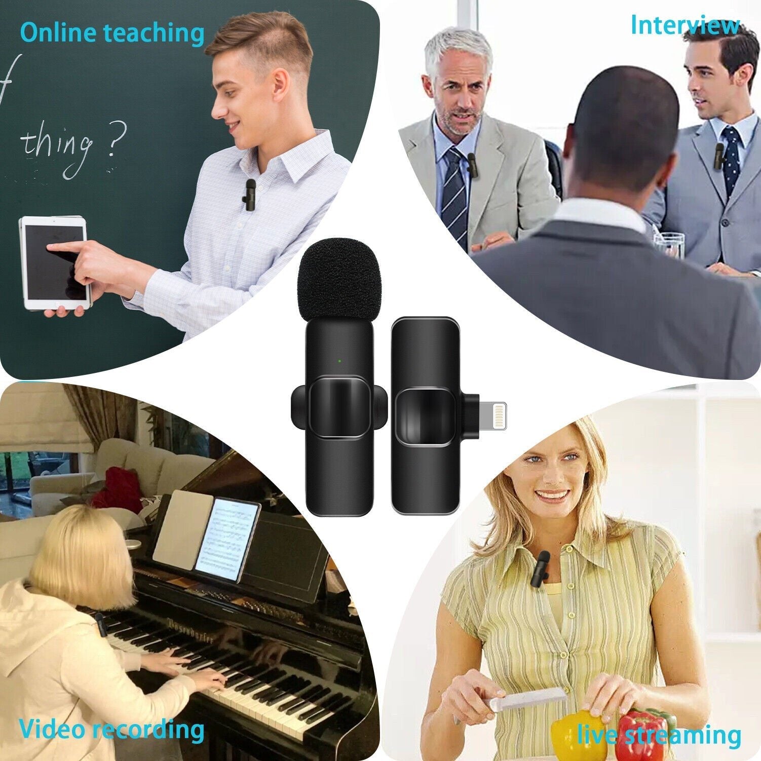 ASMR Professional Microphone for Android and IOS Smart Phones