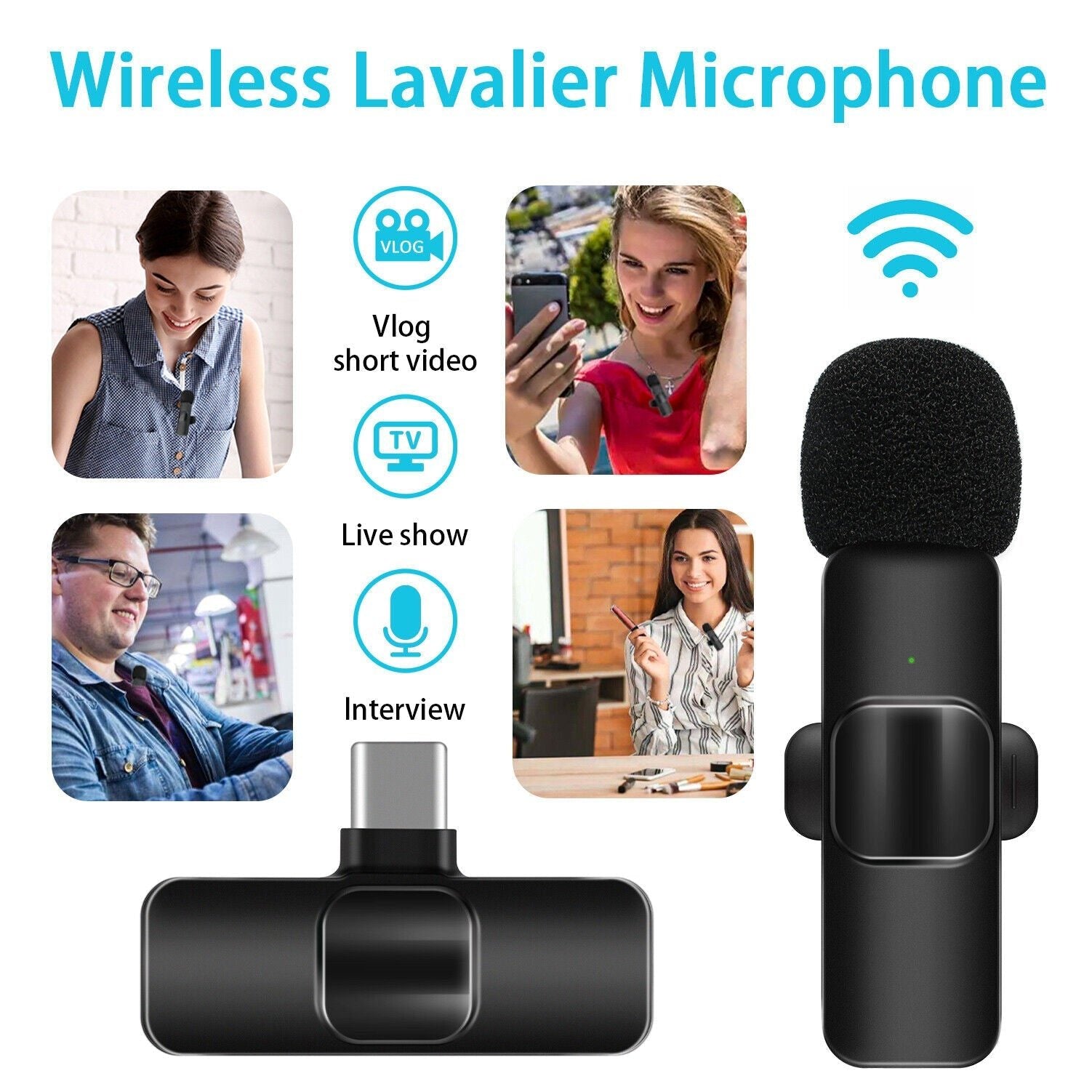 ASMR Professional Microphone for Android and IOS Smart Phones