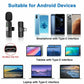 Mini Microphone Wireless Audio Video Recording with Phone Charging