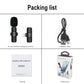 Mini Microphone Wireless Audio Video Recording with Phone Charging
