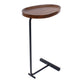 Narrow Round Bed Sofa Couch Coffee Dinner Table Slim Gold Rustic Side End Table