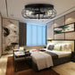 NEW Ceiling Light Fixture Vintage Industrial Semi Flush Mount Cage Farmhouse