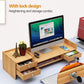 NEW Office Wood Desk Organizers w/ Lock File Storage Computer Desktop Tray DIY