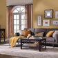 Oxford Coffee Table With Thicker Legs Black Wood Coffee Table With Storage
