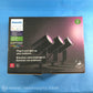 Philips Hue 1746730V7 49W Lily White and Color Outdoor Spot Light Base Kit
