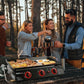 Royal Gourmet Portable Tabletop Gas Grill Outdoor Griddle 3-Burner Propane Gas