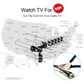 4K Outdoor TV Antenna – 990 Mile Range, 360° Remote, Amplified, Waterproof VHF/UHF
