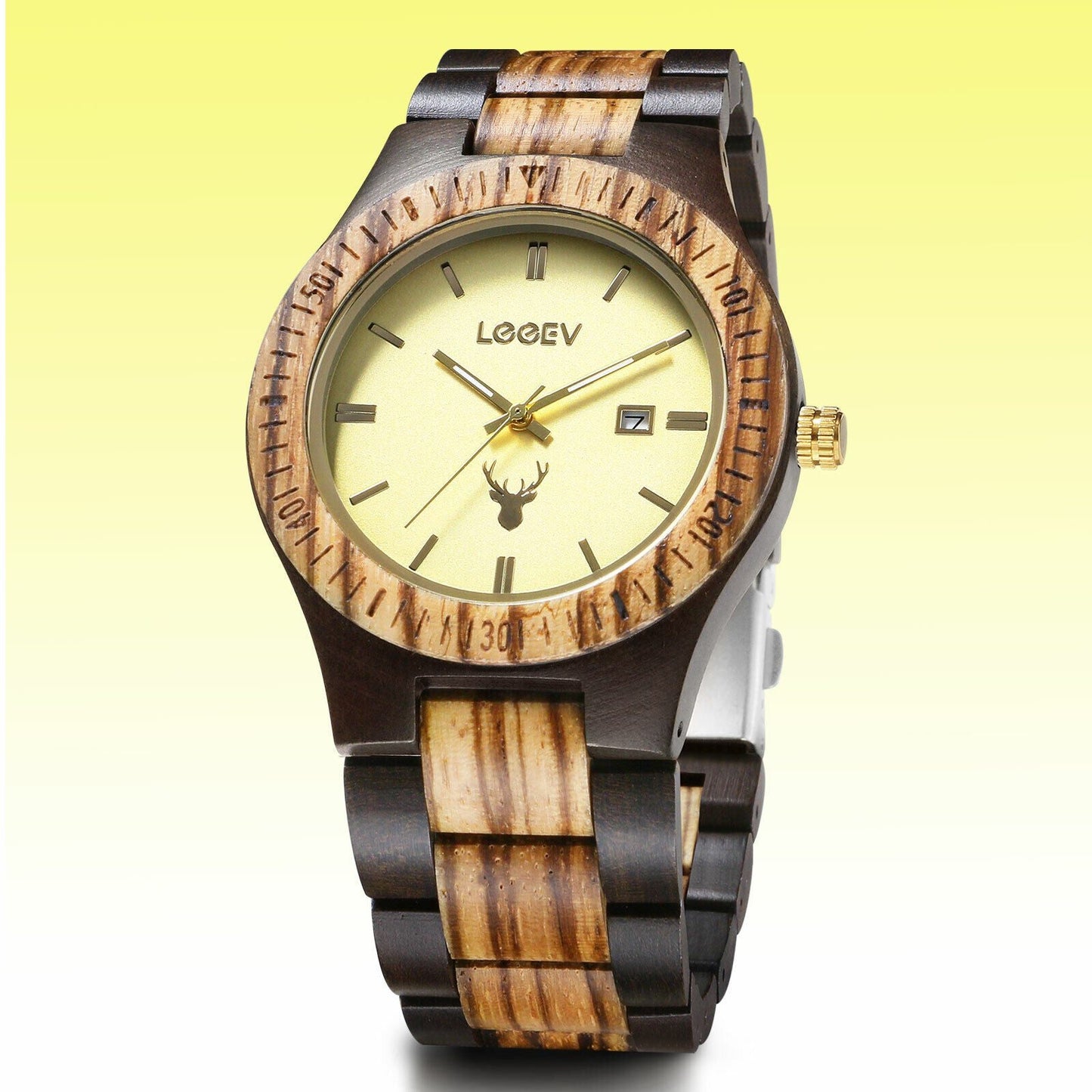 Wood Watch for Men Quartz Men's Wooden