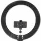 Selfie Ring Light Kit with Stand Dimmable 6000K for Makeup Phone Camera 18" LED SMD