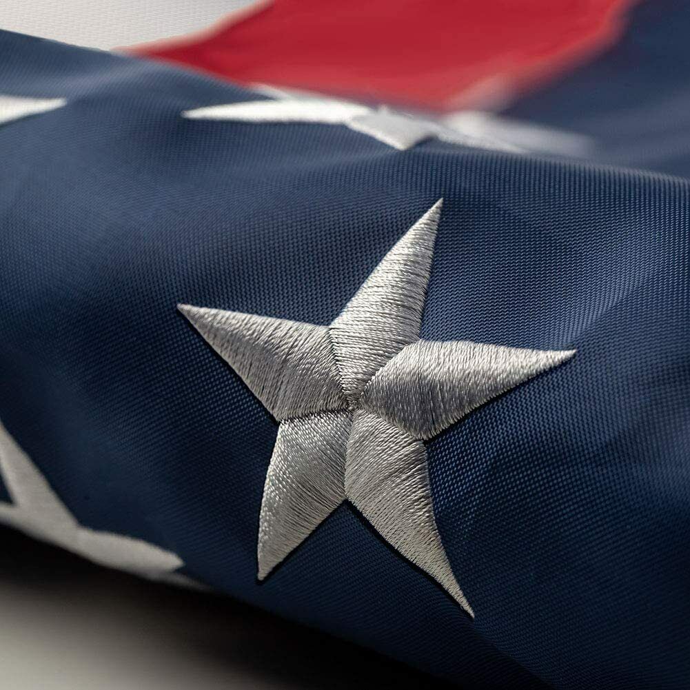 USA American Flag Heavy Duty Embroidered 3x5ft