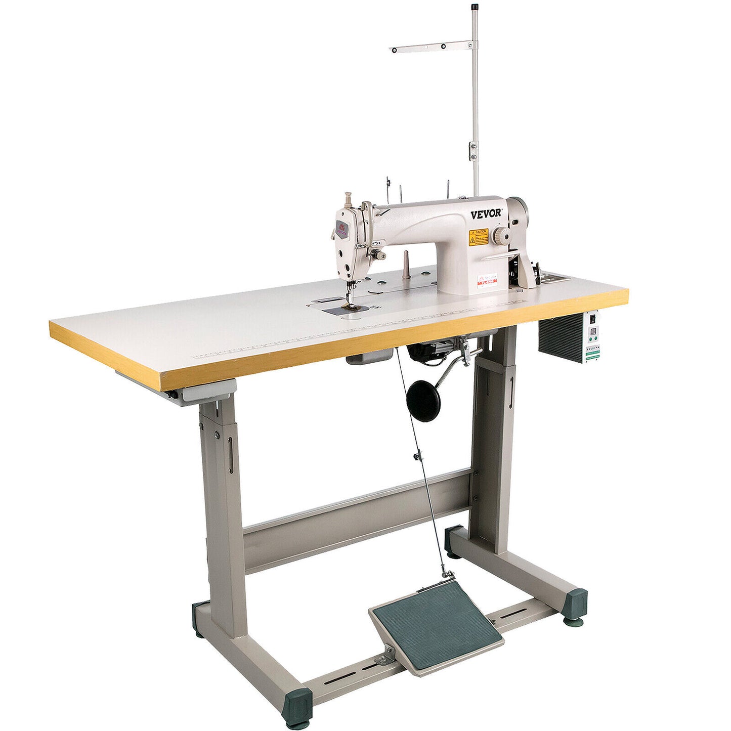 Professional Sewing Machine with Table Servo Motor Stand Industrial 550W Manual