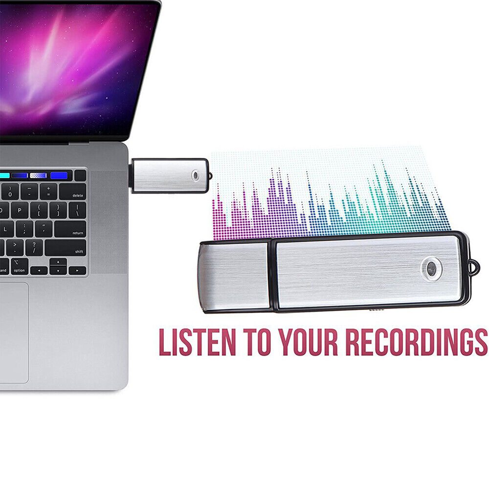 Portable USB Voice Recorder 13h+ Recording