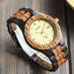 Wood Watch for Men Quartz Men's Wooden