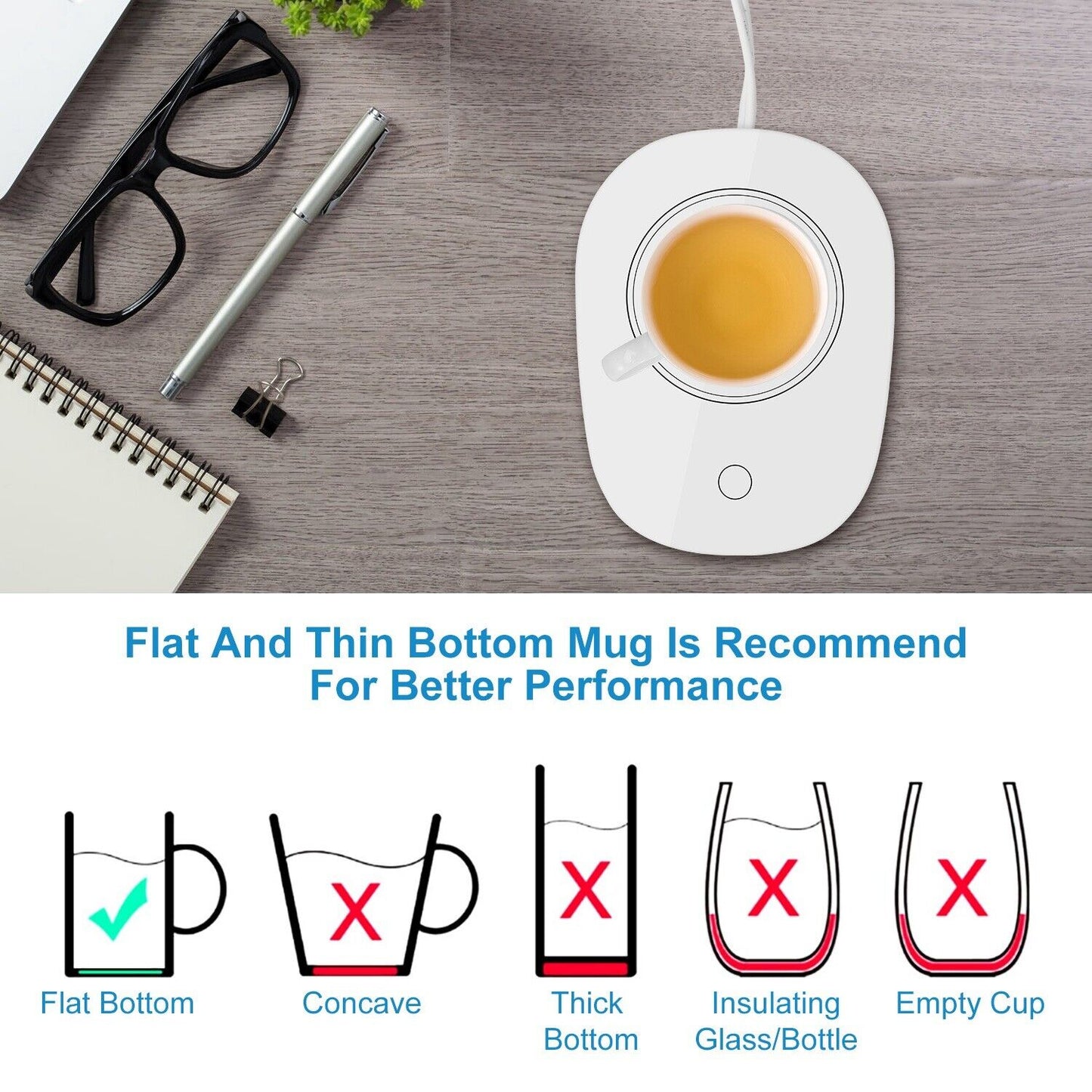 Cup Mug Warmer Heater