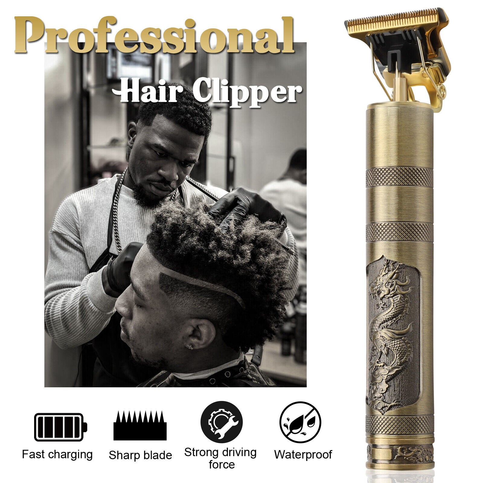 Hair Liner Trimmer for Hair & Beard Professionals