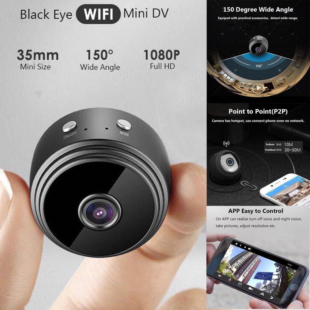 Mini Micro Camera with Voice Recorder WiFi